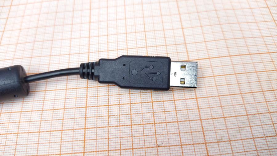 114-774-001 Кабель mini-usb  USB A (M) - Mini-USB (M) Угловой 1m #2