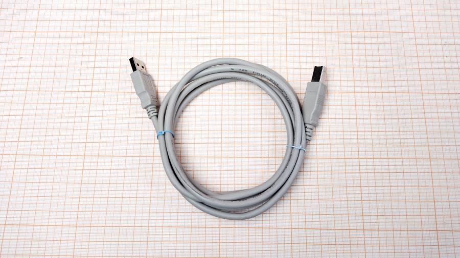 114-393-002 Кабель USB   USB A (M) - USB B (M) 1.8m blk #1