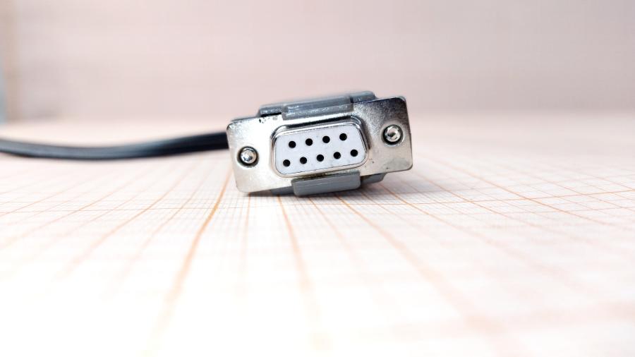 114-776-001 Кабель интерфейсный  RS-232 DB9 (F) - RJ12 (6P6C) #3