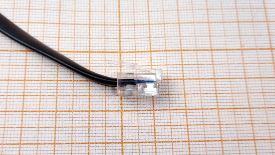 114-776-001 Кабель интерфейсный  RS-232 DB9 (F) - RJ12 (6P6C) #4