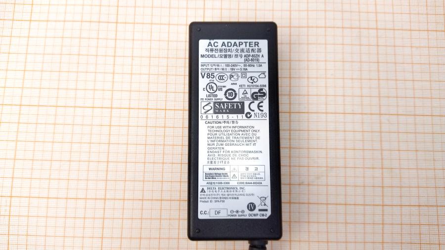 088-144-002 БП для ноутбука DELTA ADP-60ZH A #3