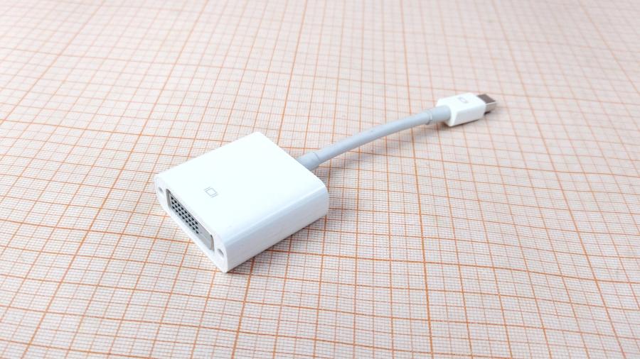 114-778-001 Mini DisplayPort - DVI APPLE A1305 #1