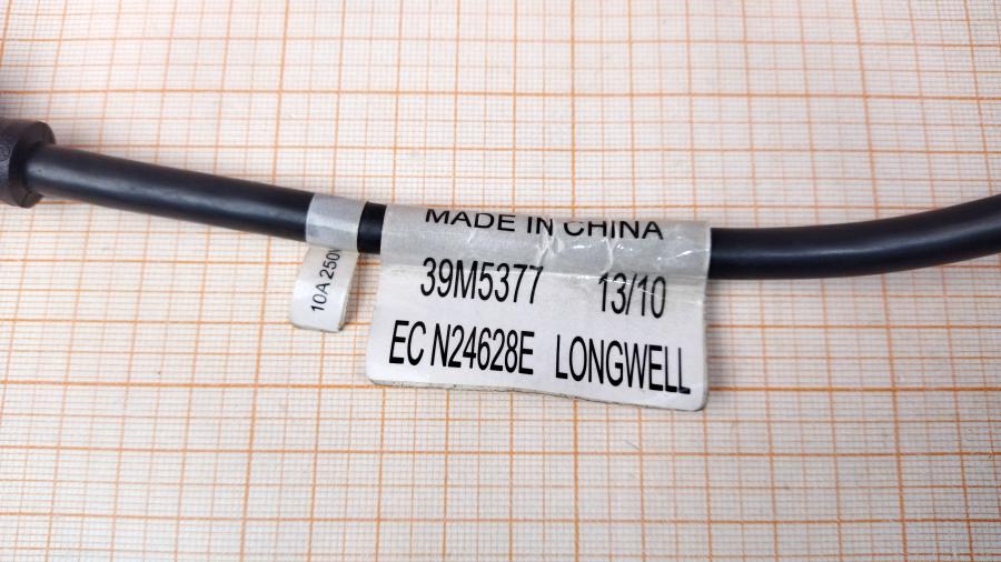 114-784-001 Удлинитель питания IEC-C14 LONGWELL 39M5377 #4