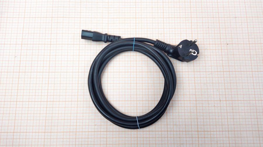 193-266-001 Кабель питания CEE7/7 WELL SHIN CEE7/7 - IEC-C13 3G×1.0мм² 2.5M blk #1