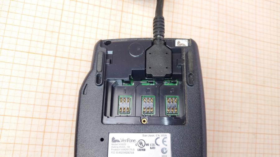 114-790-003 Платежный терминал VERIFONE VX820 #11