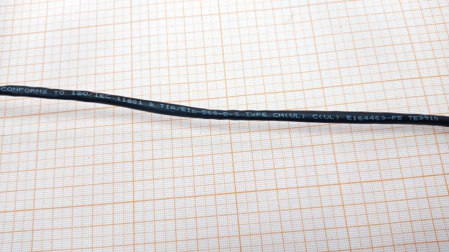 114-798-001 Патч-корд  UTP Cat.5e 2M blk #5