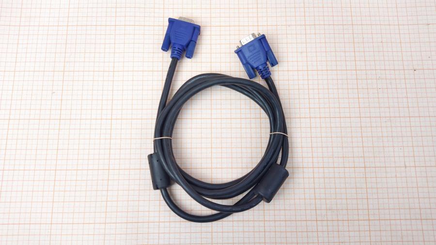 114-799-001 Кабель SVGA 15M/15M  VGA 15M - VGA 15M 1.8m #1