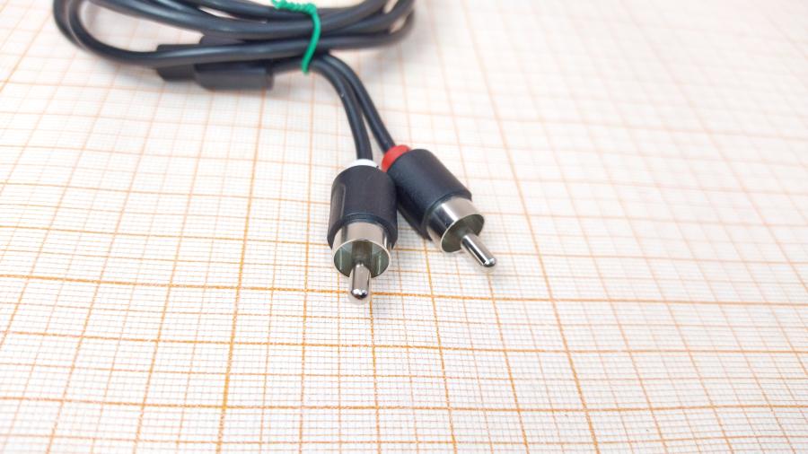 114-805-001 RCA audio cable   MiniJack 3.5 (M) - 2xRCA (M) 1.6M #2