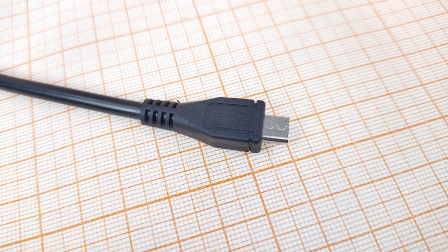 114-808-001 Кабель micro-USB  USB A (F) - Micro-USB (M) 0.15m #2