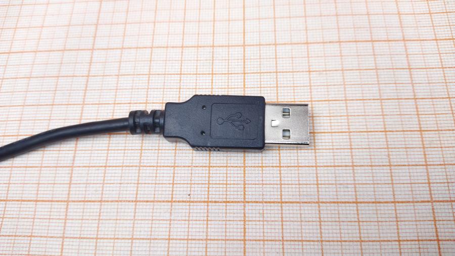 114-812-001 Кабель USB  USB A (M) - USB B (M) 3m blk/gry #2