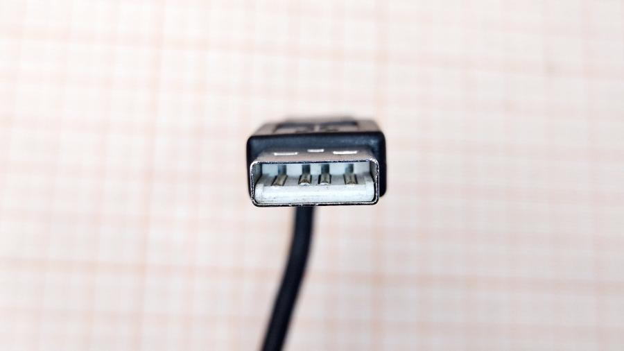 114-812-001 Кабель USB  USB A (M) - USB B (M) 3m blk/gry #3