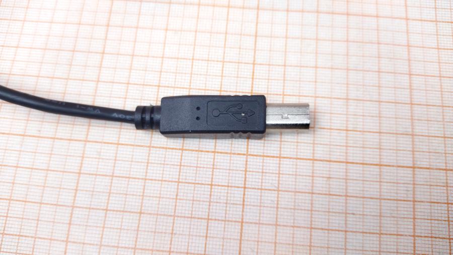 114-812-001 Кабель USB  USB A (M) - USB B (M) 3m blk/gry #4