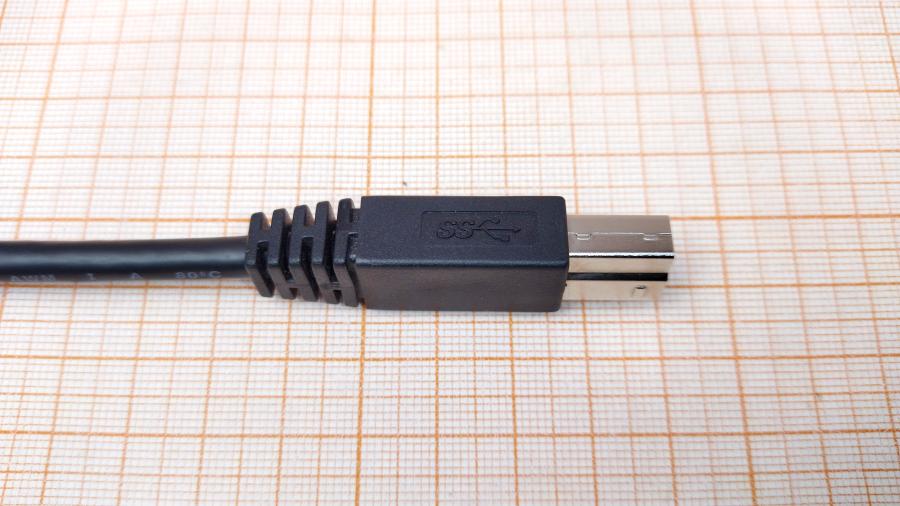 114-817-001 Кабель USB HONGLIN USB 3.0 A (M) - USB 3.0 B (M) 1.8m #2