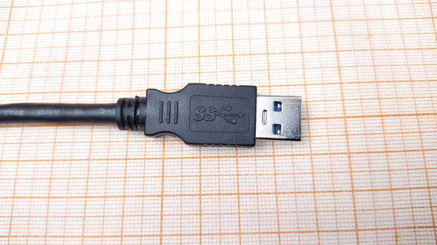 114-817-001 Кабель USB HONGLIN USB 3.0 A (M) - USB 3.0 B (M) 1.8m #4