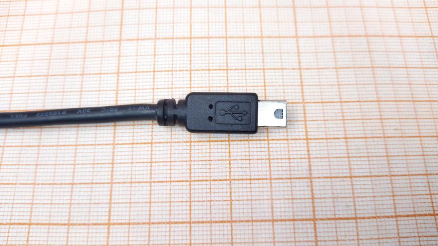 114-818-001 Кабель mini-usb  USB A (F) - Mini-USB (M) 0.2m #2