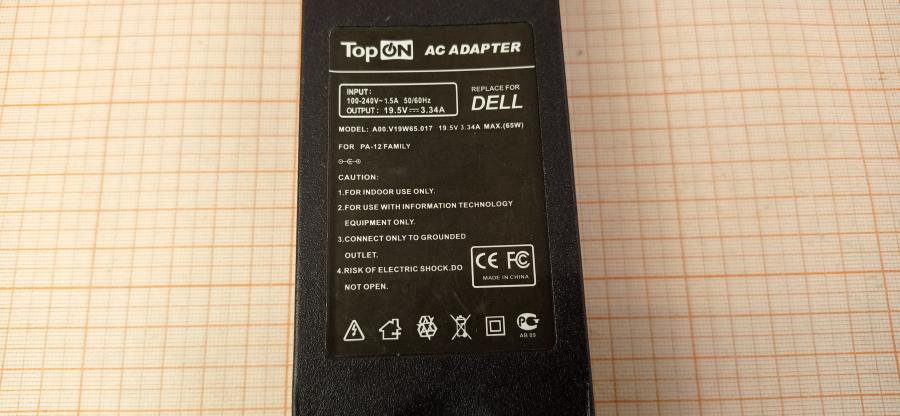 114-847-001 БП для ноутбука DELL PA-12 Family #7