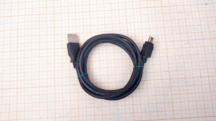 114-841-001 Кабель mini-usb  USB A (M) - Mini-USB (M) 1.8m #1