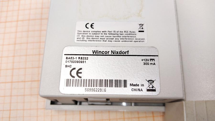 040-063-001 Дисплей покупателя WINCOR NIXDORF BA-63 #4