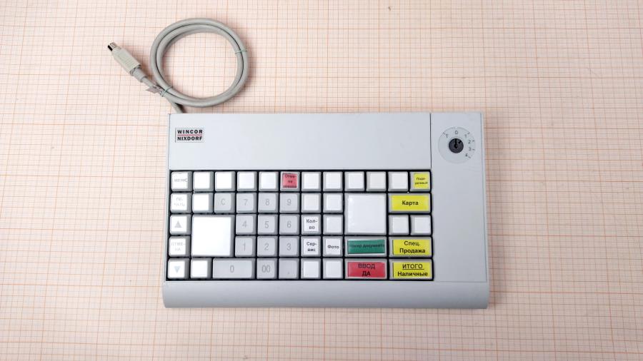 040-061-001 POS-клавиатура для POS-системного блока WINCOR NIXDORF TA61-2 #1