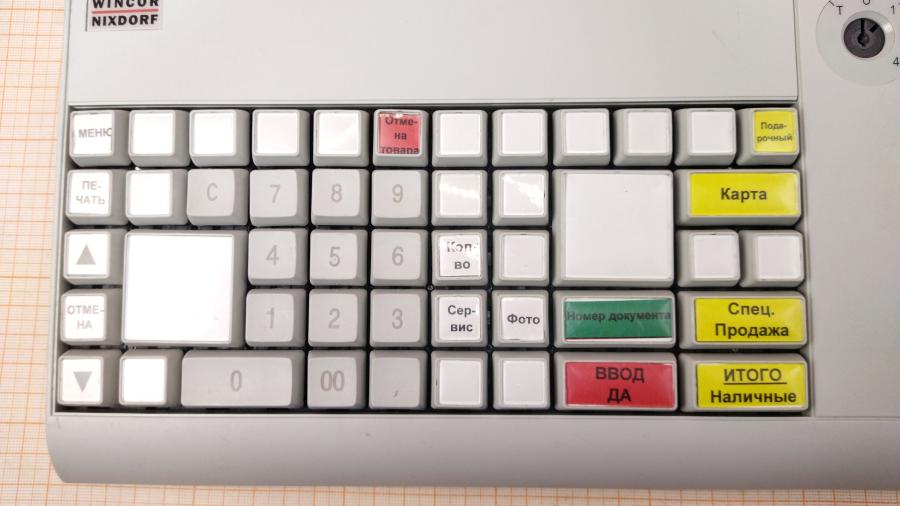 040-061-001 POS-клавиатура для POS-системного блока WINCOR NIXDORF TA61-2 #2