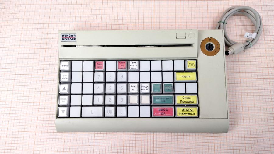 040-062-001 POS-клавиатура для POS-системного блока WINCOR NIXDORF MSR-E1 #1