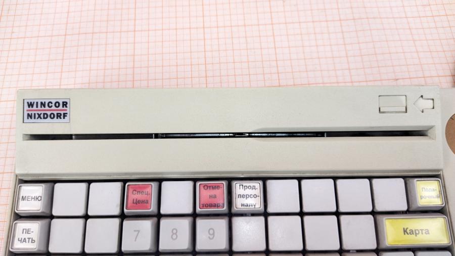 040-062-001 POS-клавиатура для POS-системного блока WINCOR NIXDORF MSR-E1 #3
