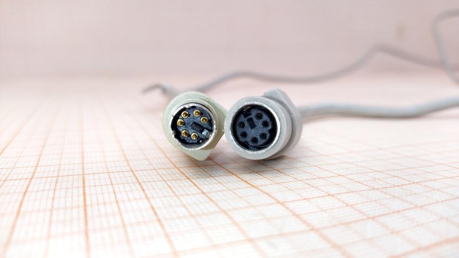 040-077-001 Кабель интерфейсный  PS/2 MD6 (M) - MD6 (F) 2M #3