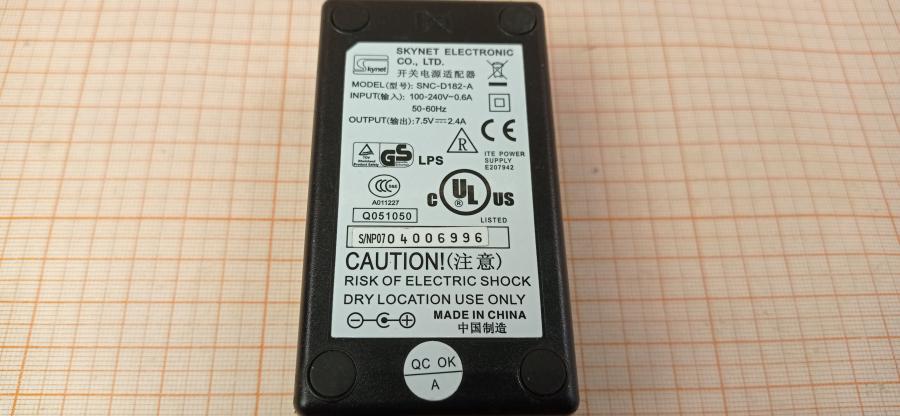 062-058-001 БП для платежного терминала SKYNET ELECTRONIC SNC-D182-A #7