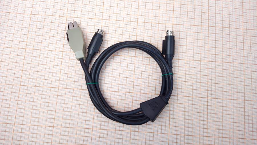 040-079-001 Переходник питания POS-терминала  DIN 3pin (M) - PowerUSB (M) + DIN 3pin (M) #1