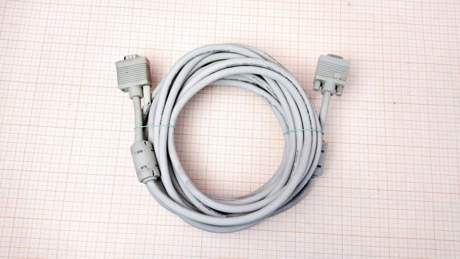 114-856-001 Кабель SVGA 15M/15M  VGA 15M - VGA 15M 9m #1