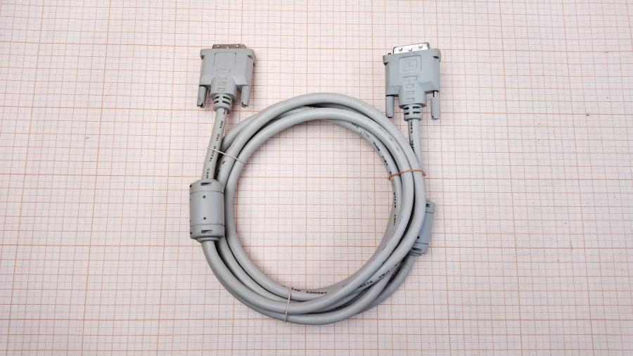 114-858-001 Кабель DVI для ЖК мониторов  DVI-D - DVI-D 3m Single link #1