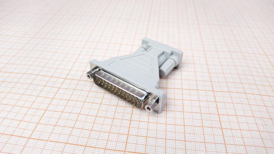 114-870-001 Переходник  DB9 (F) - DB25 (M) #1