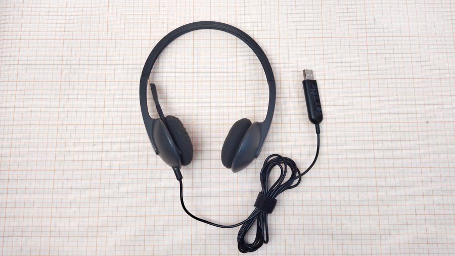 165-871-003 Стереогарнитура Logitech USB Headset H340 #1