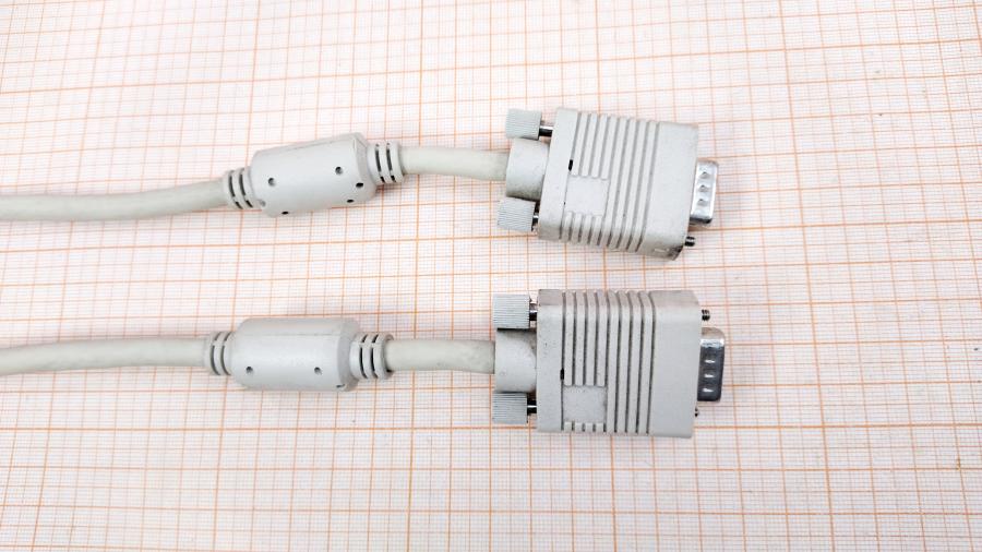 114-899-001 Кабель SVGA 15M/15M  VGA 15M - VGA 15M 1.2m FB #2