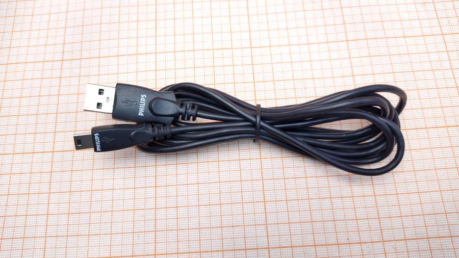 114-910-001 Кабель mini-usb PHILIPS USB A (M) - Mini-USB (M) 2m #1