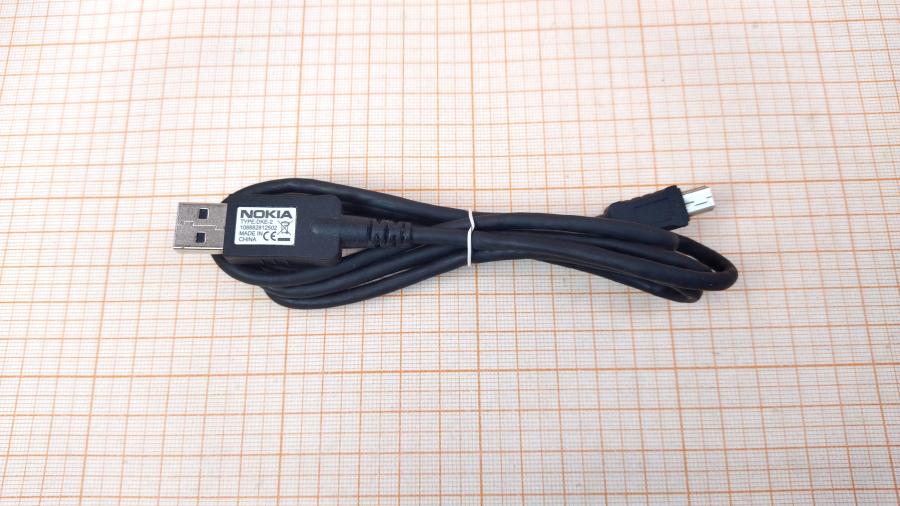 114-401-002 Кабель mini-usb NOKIA DKE-2 1.2m #1