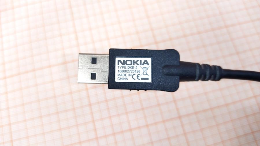 114-401-002 Кабель mini-usb NOKIA DKE-2 1.2m #2