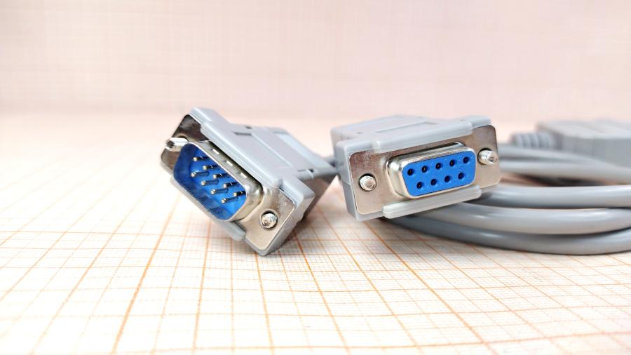 114-934-001 Кабель интерфейсный  DB25(F) + COM DB9(F) - COM DB9(M) 1M #3