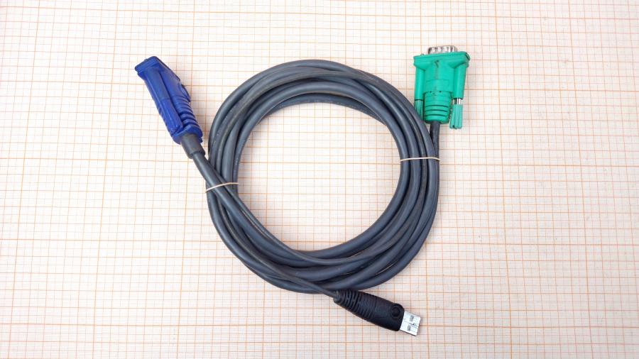 114-944-001 Кабель KVM ATEN 2L-5203U #1