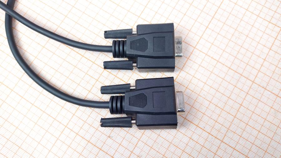 114-947-001 Кабель интерфейсный  COM DB9(F) - COM DB9(F) 3M #2