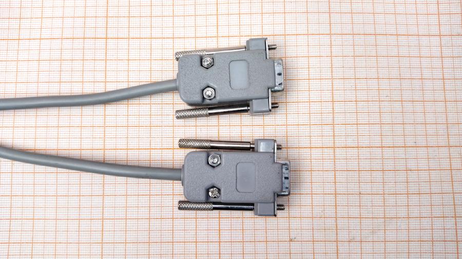 114-950-001 Кабель интерфейсный  COM DB9(F) - COM DB9(F) 2.8M #2