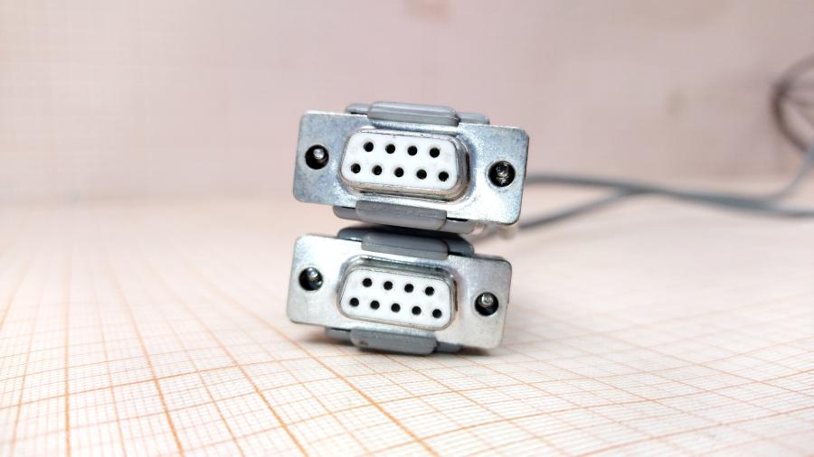 114-950-001 Кабель интерфейсный  COM DB9(F) - COM DB9(F) 2.8M #3