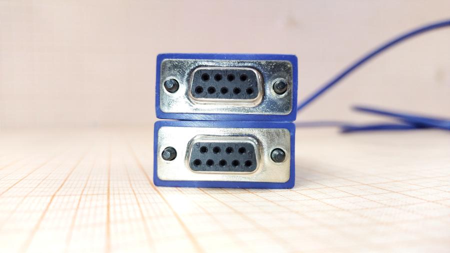 114-951-002 Кабель интерфейсный  COM DB9(F) - COM DB9(F) 1.8M #3