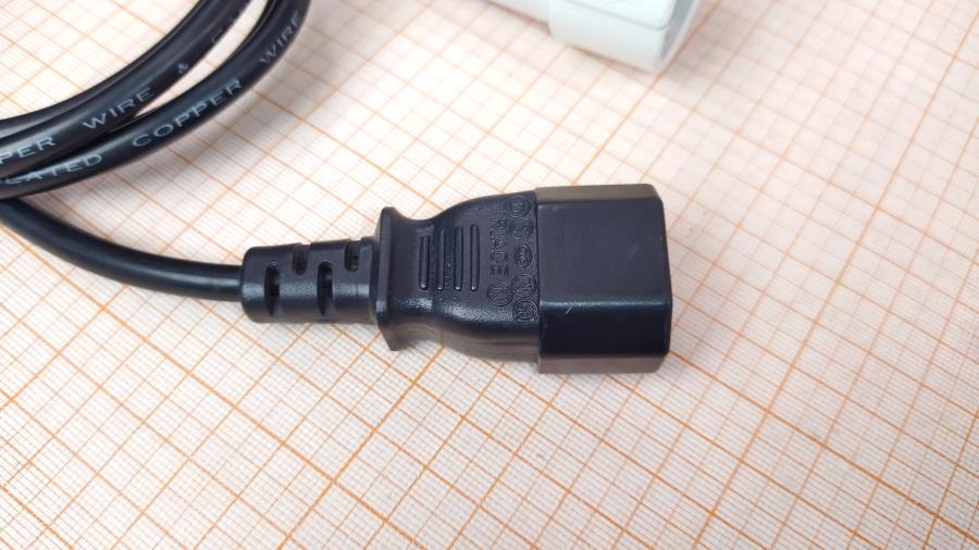 114-954-001 Кабели питания CEE7/7   CEE7/3 - IEC-C14 3G×0.75мм² 1.5M #4