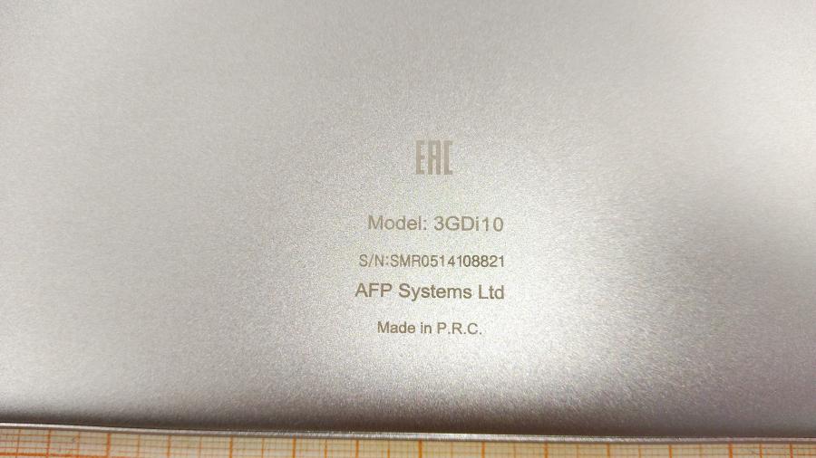 003-001-030 Планшет SMARTO 3GDi10 #4