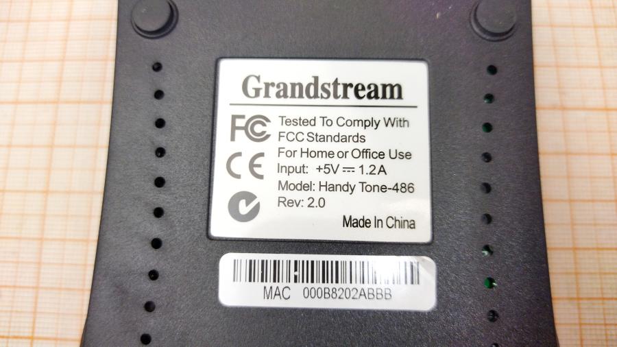 164-030-001 IP станция Grandstream HandyTone-486 #7