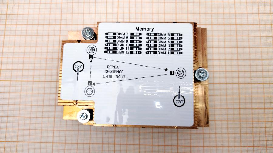 114-958-001 HeatSink IBM 46C3545 #2