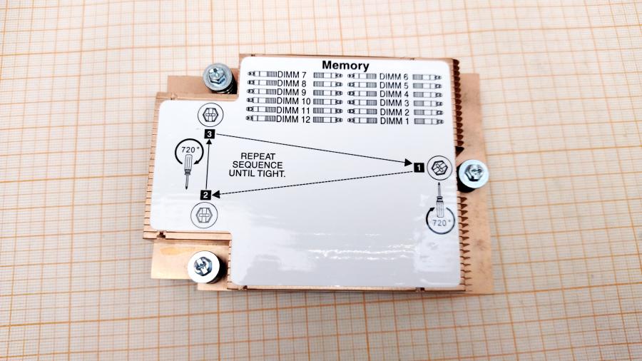 114-958-002 HeatSink IBM 46C3545 #2