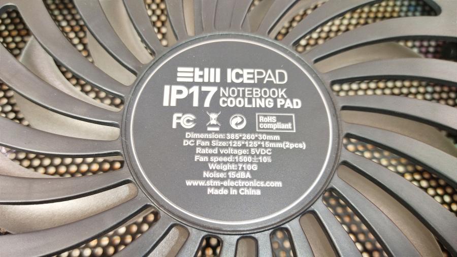 114-959-001 Подставка для ноутбука STM electronics ICEPAD IP17 #5
