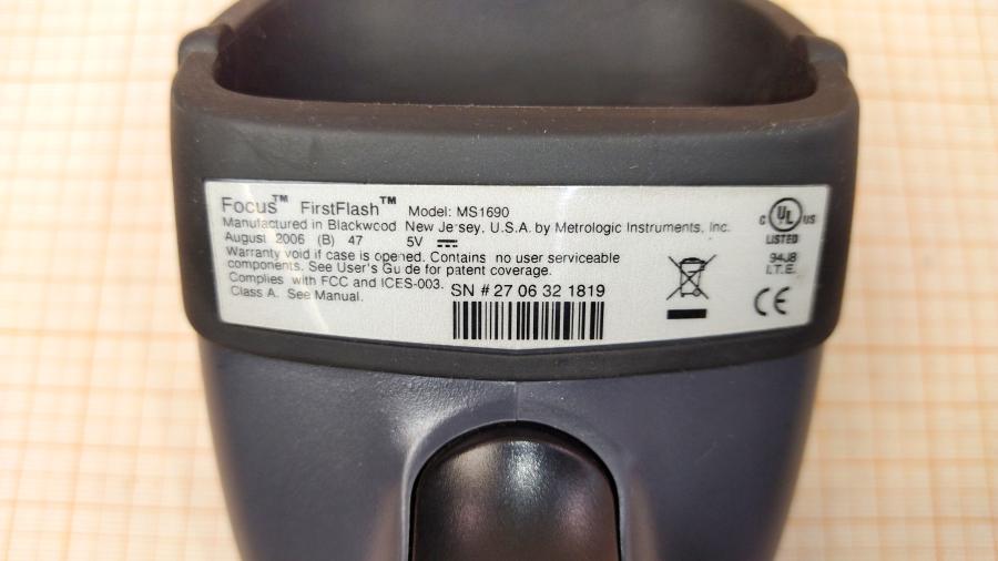 077-142-002 Сканер штрих-кода Metrologic MS1690 Focus #9